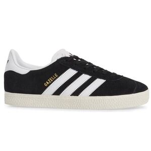 Adidas Gazelle size W8 M7 black suede